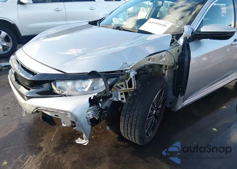 2018 Honda Civic Ex-L from USA, damaged, VIN SHHFK7H79JU233410